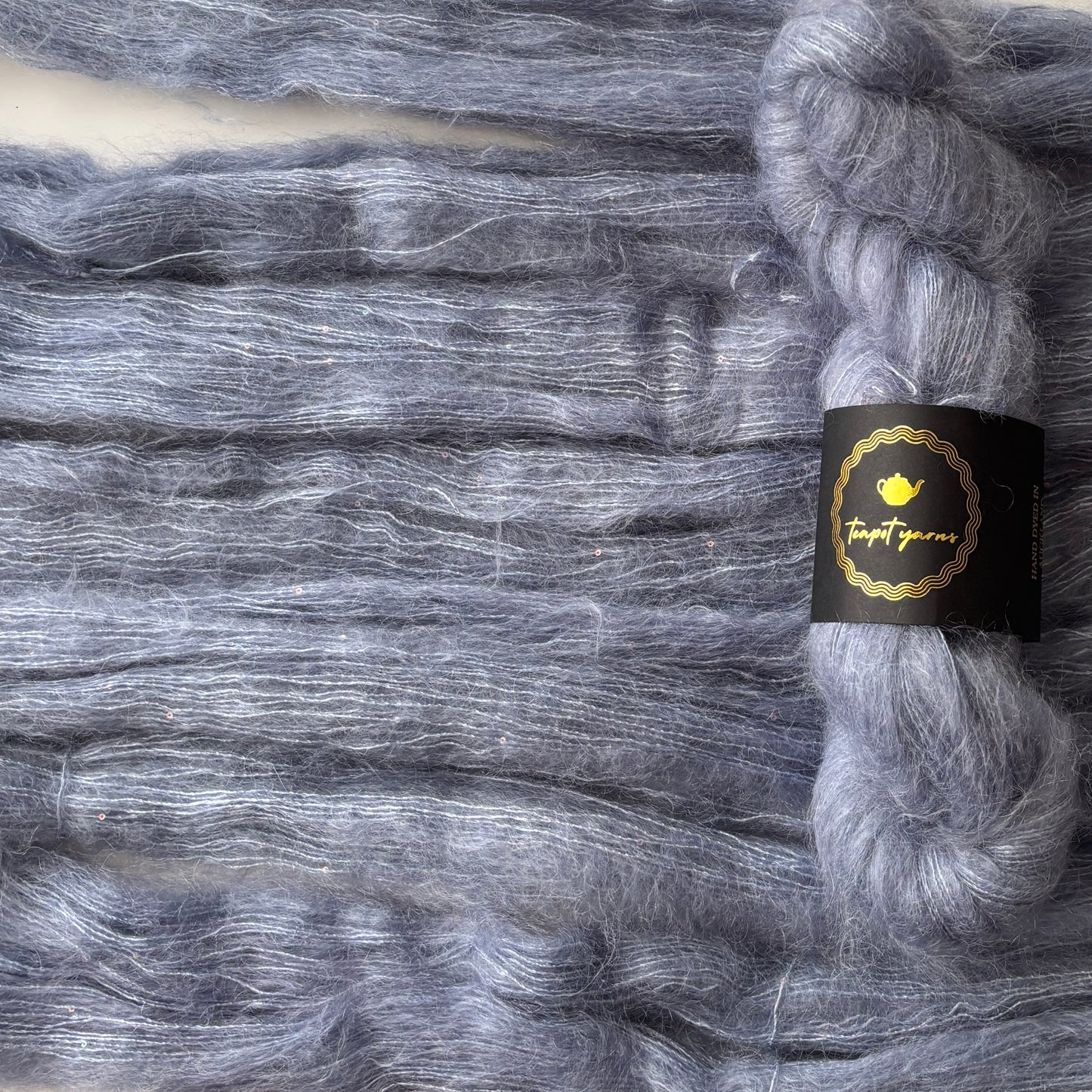 Mohair Silk Lace Sequins - Starry Night
