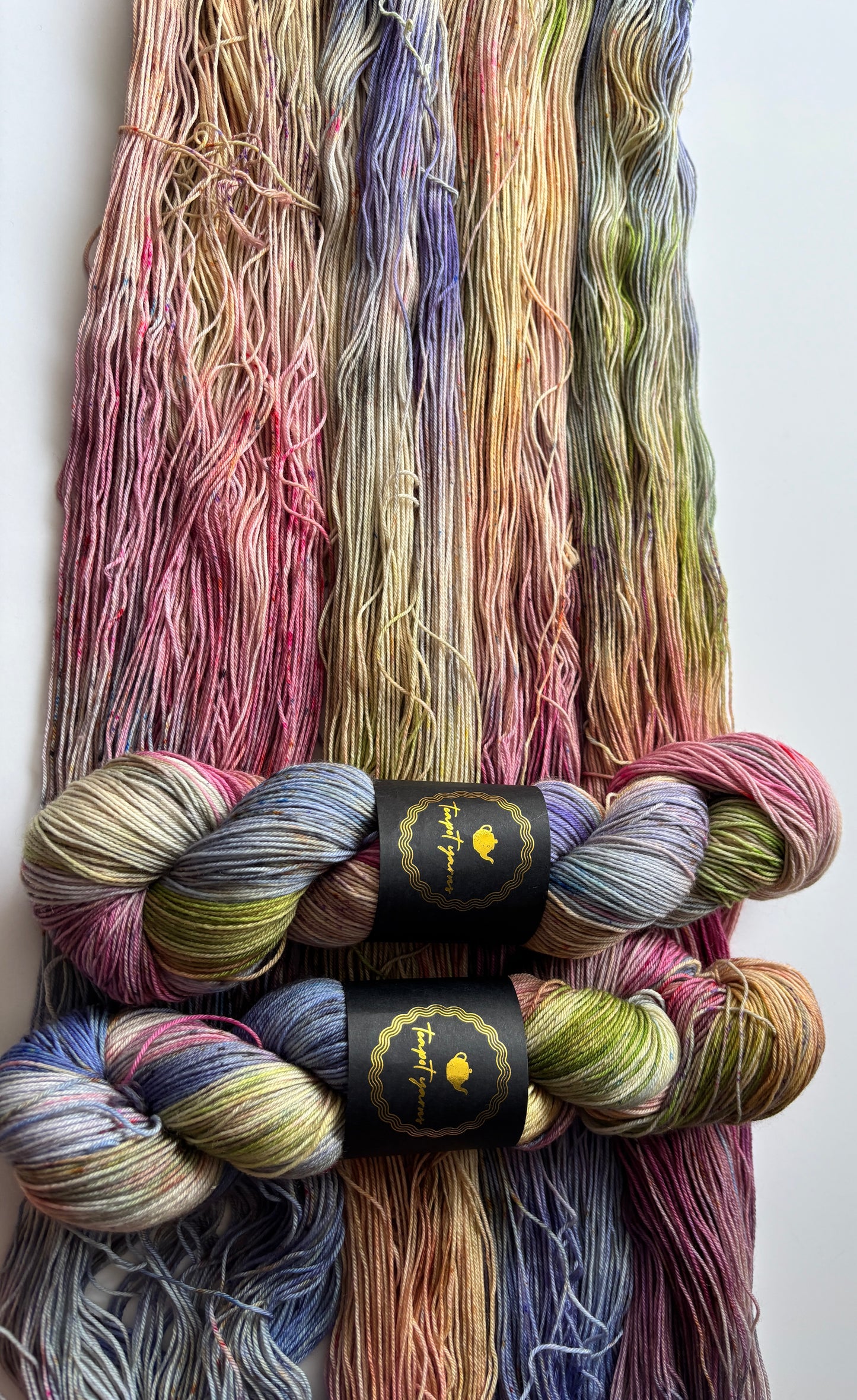 Merino 4ply Sock - Flower Garden