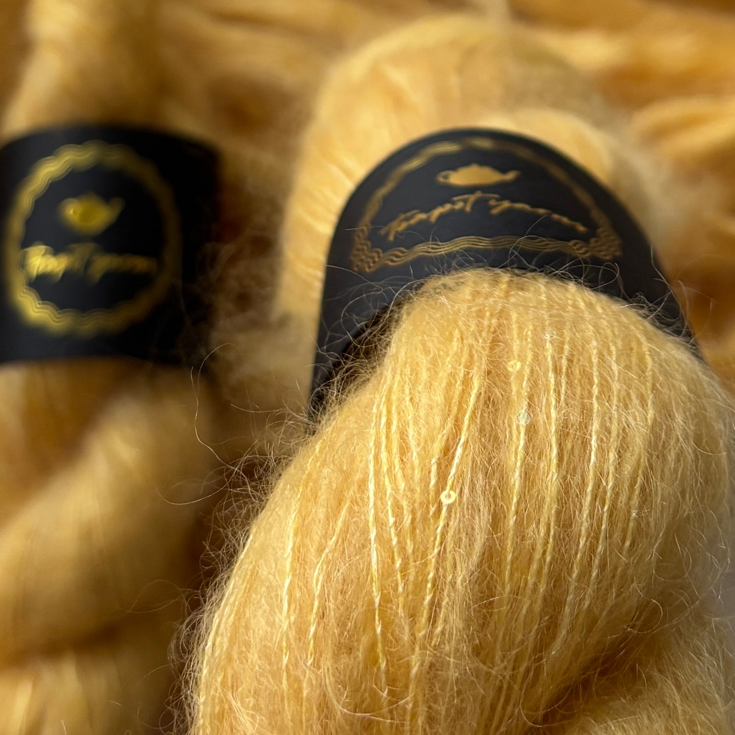 Mohair Silk Lace Sequins - Twinkle