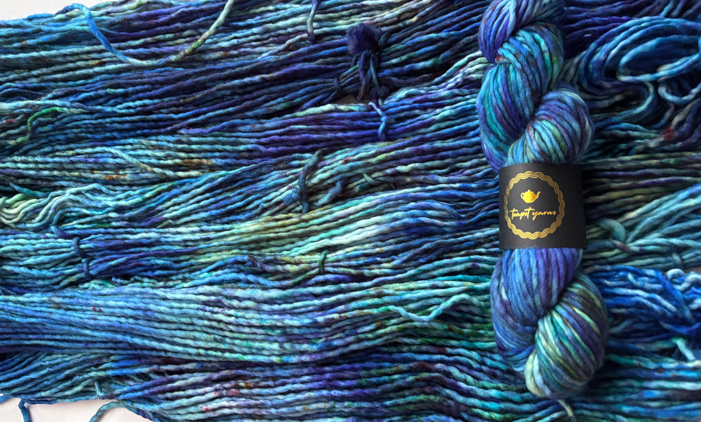 Merino Chunky Singles - Deep Sea