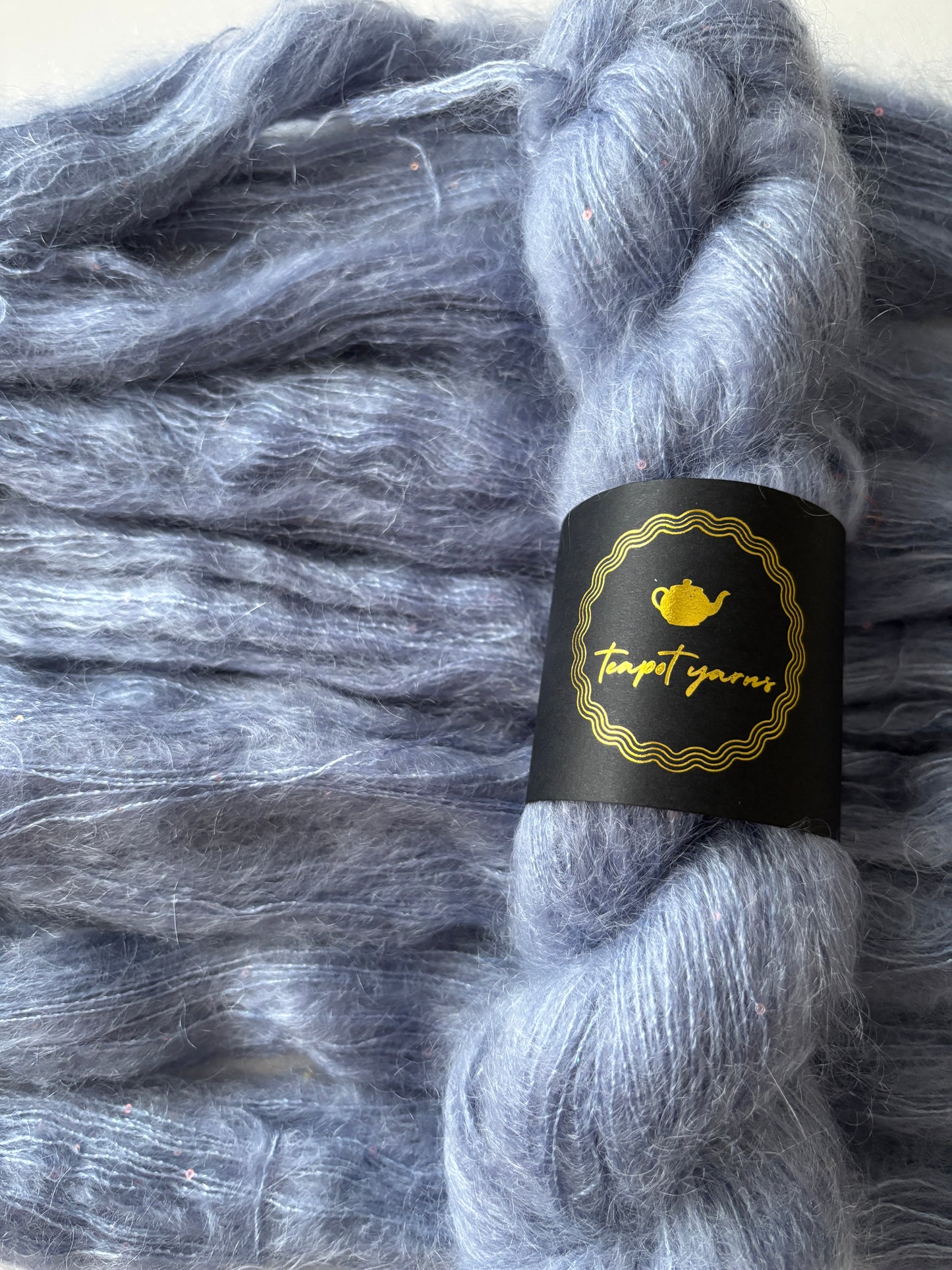 Mohair Silk Lace Sequins - Starry Night