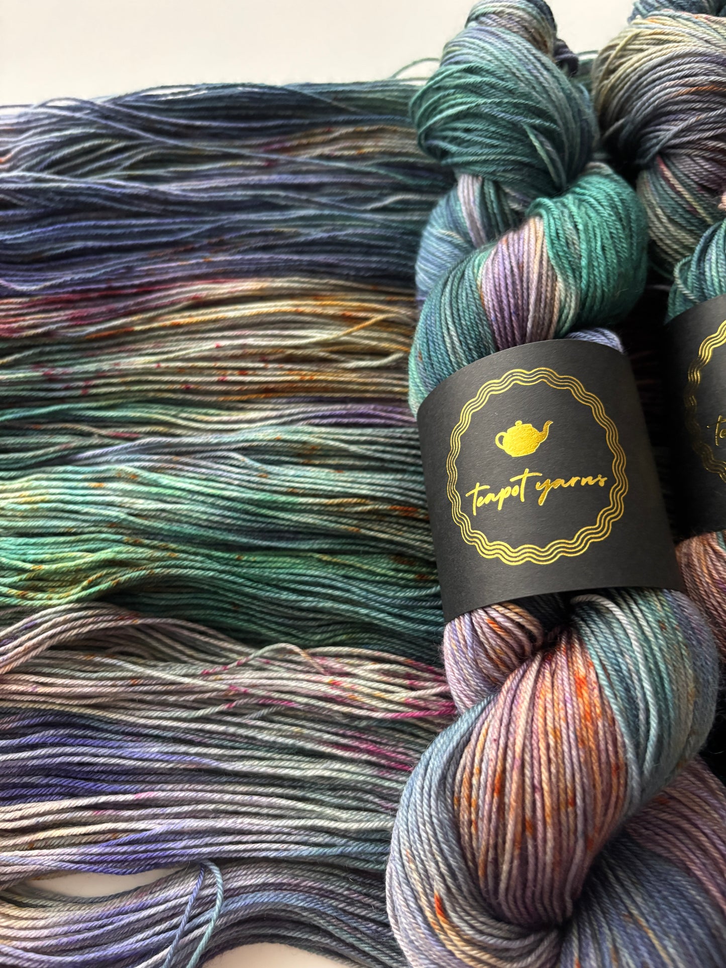 Merino 4ply Sock - Mermaid Pool