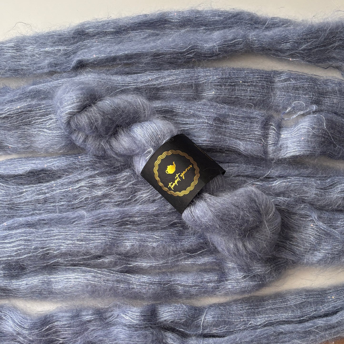 Mohair Silk Lace Sequins - Starry Night