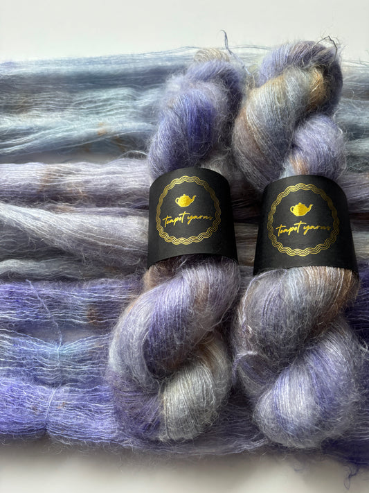 Mohair Silk Lace - Blue Agate