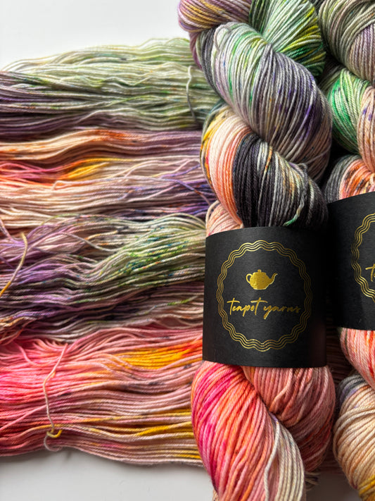 Merino 4ply Sock - Radio