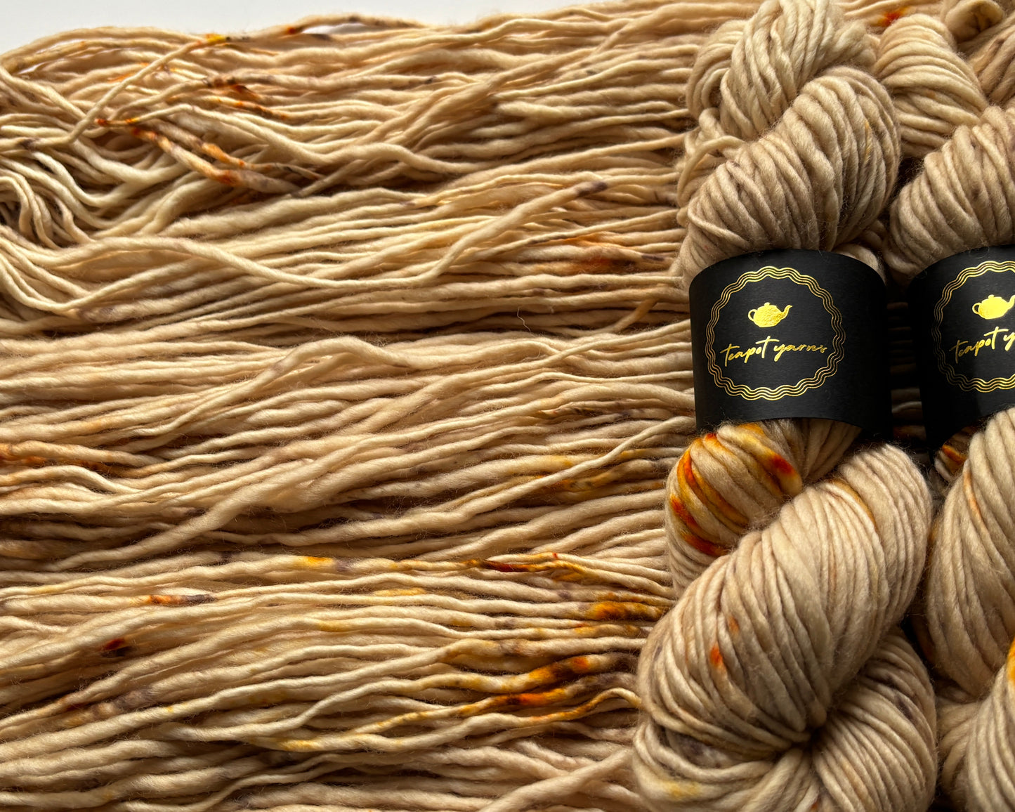 Thick and Thin Chunky Merino - Butterscotch