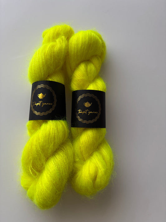 Mohair Silk Lace - Flying Tennis Ball