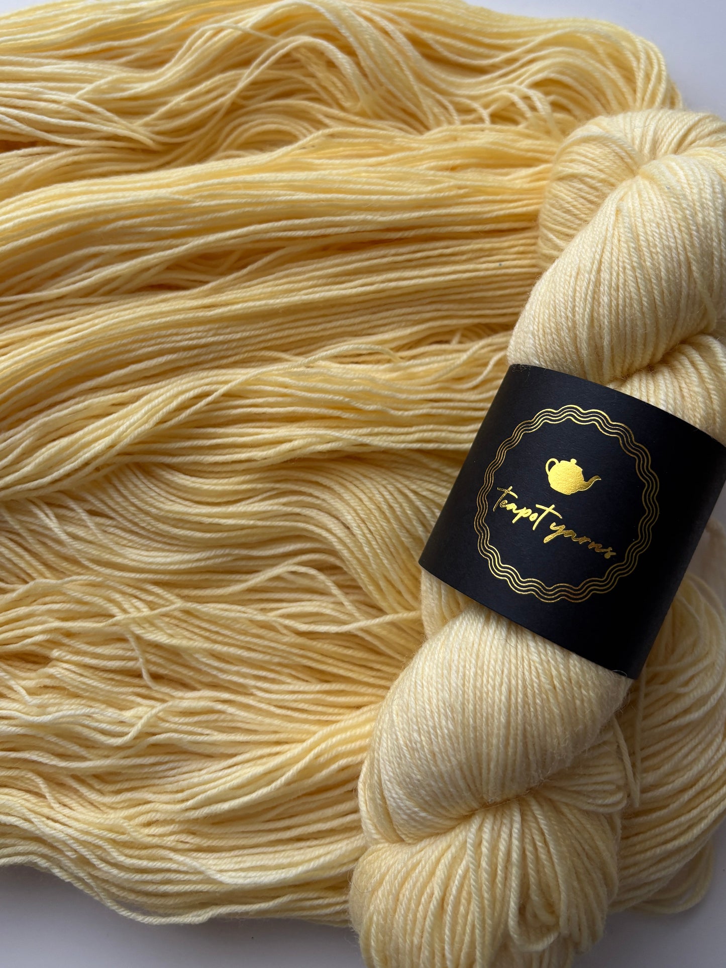 Merino 4ply Sock - Butter