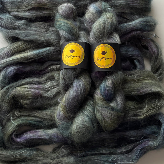 Mohair Silk Lace - Petrol