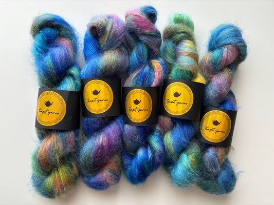 Mohair Silk Lace - Tropical Fish