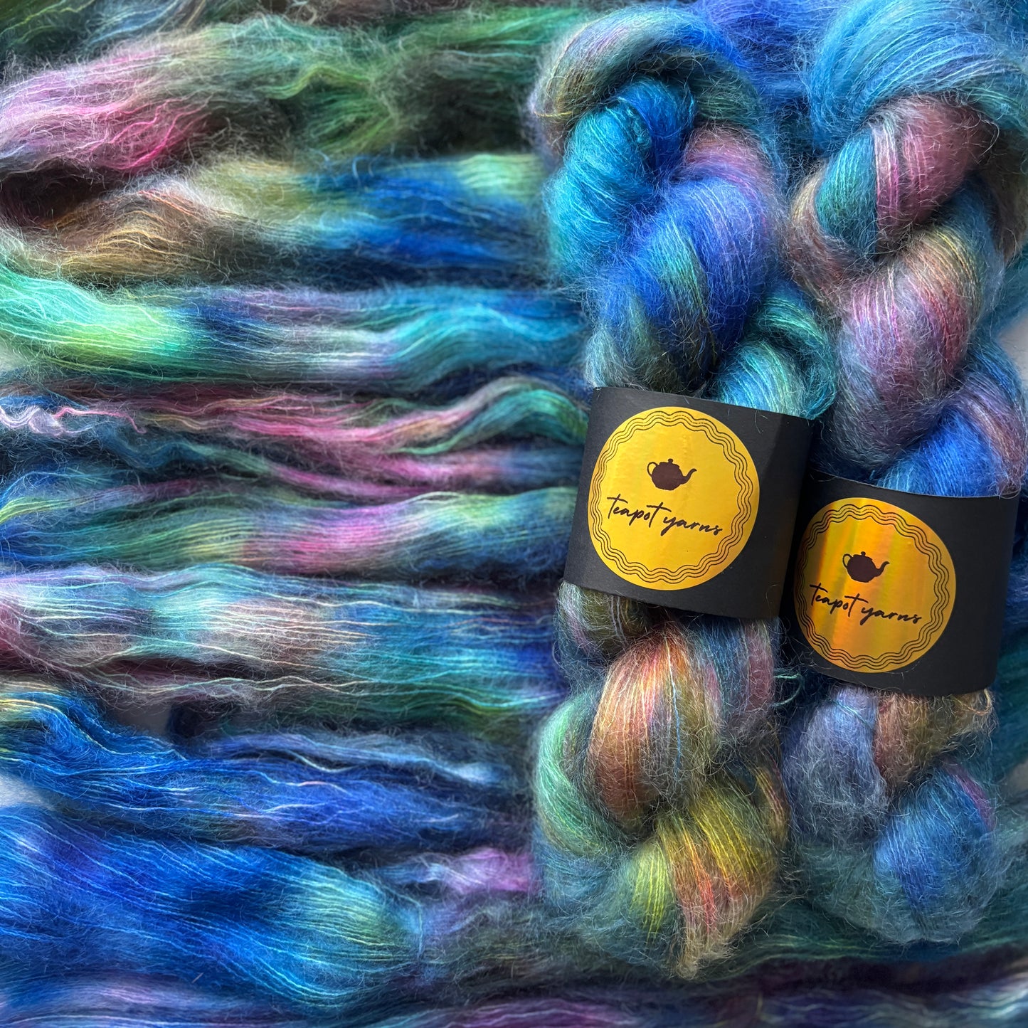 Mohair Silk Lace - Tropical Fish