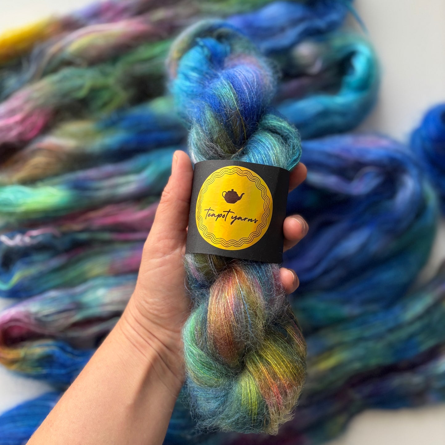 Mohair Silk Lace - Tropical Fish