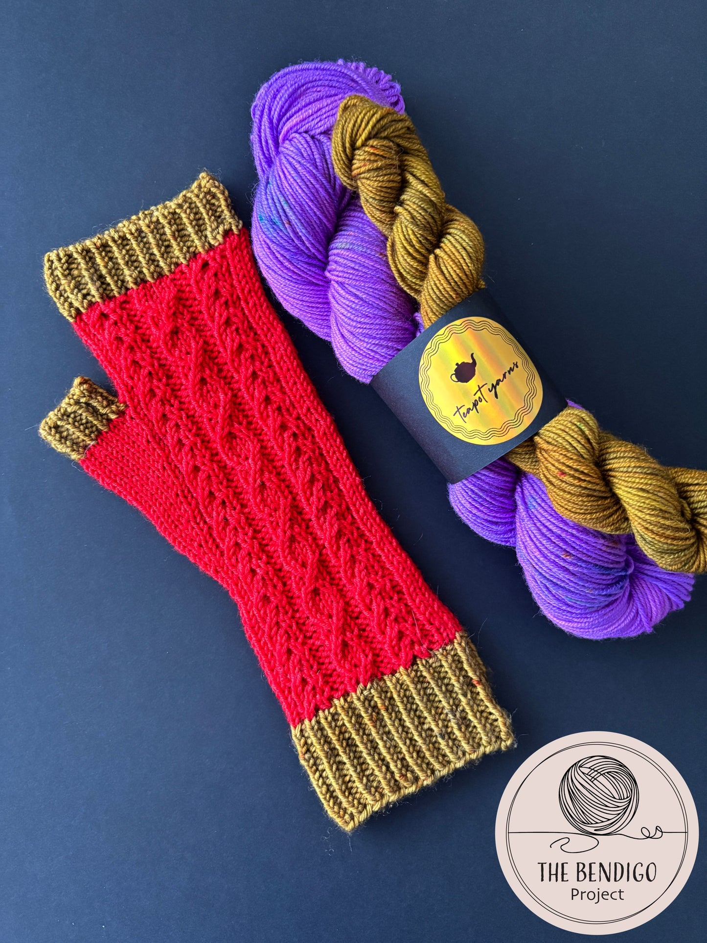 Sheep Show Mitts Kit - The Bendigo Project 2026