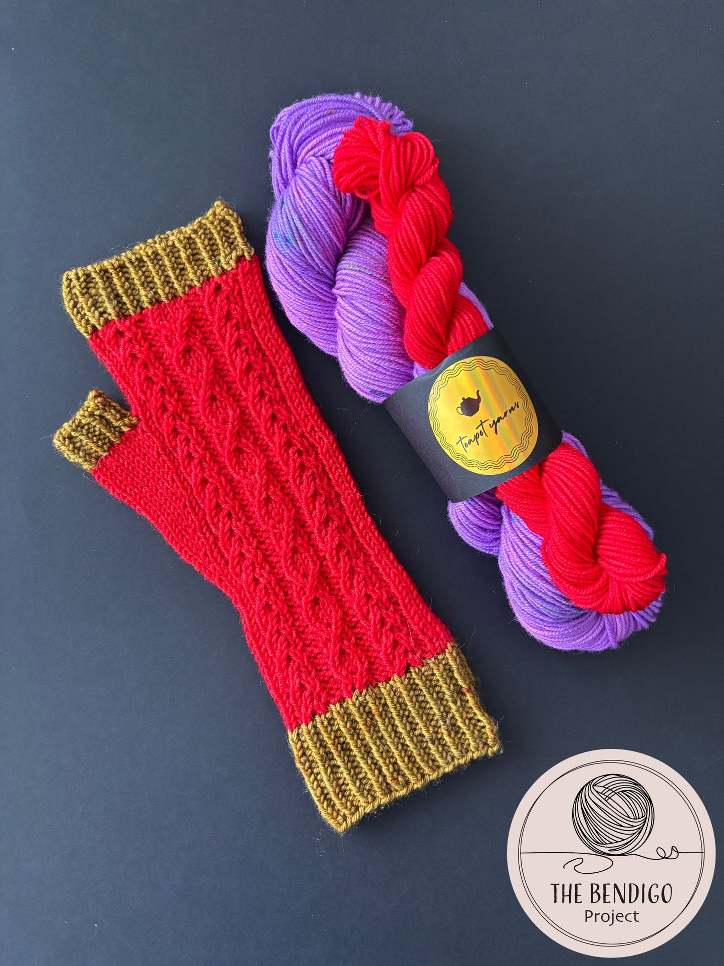 Sheep Show Mitts Kit - The Bendigo Project 2026