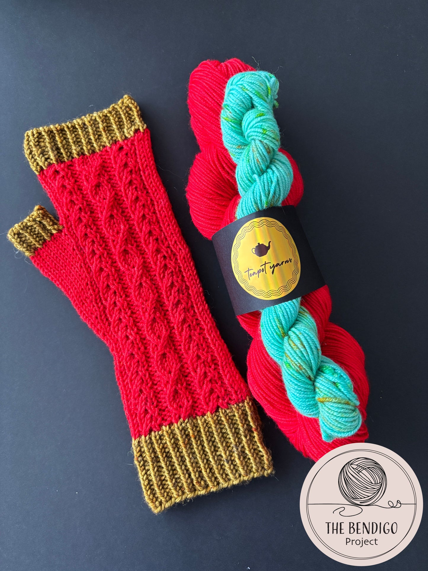 Sheep Show Mitts Kit - The Bendigo Project 2026