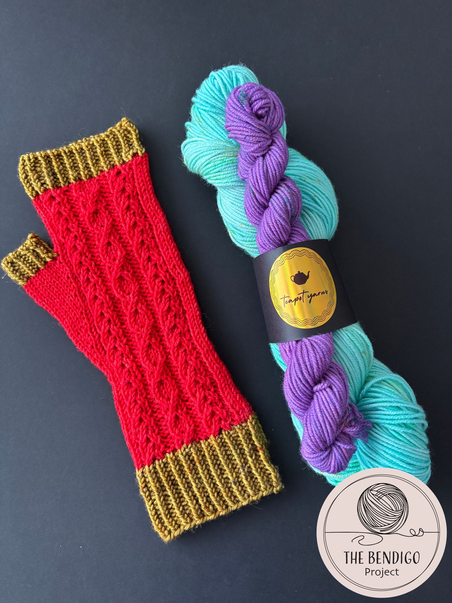 Sheep Show Mitts Kit - The Bendigo Project 2026